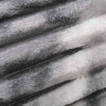 textura pufoasa tip cocolino de culoare gri / alba