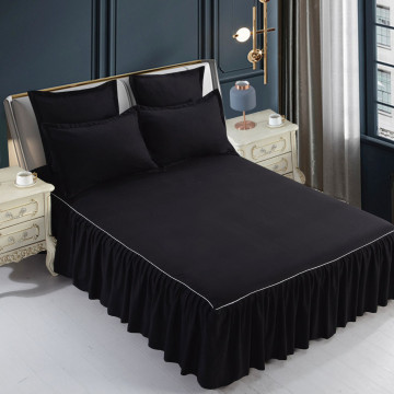 Lenjerie de pat culoare negru