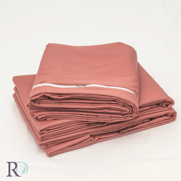 Husă de pilotă, 100% bumbac satin, corai, Roxyma Dream