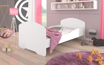Pat copii ADRK PEPE – 70x140 cm – Alb – fotografie de catalog a modelului