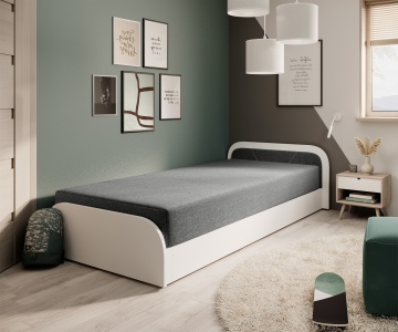 Pat ELTAP Parys W, 80x190 cm, gri, Sawana 21 BONELL INTEGRATĂ – prezentare a produsului dintr-un alt cadru