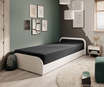 Pat ELTAP Parys W, 80x190 cm, negru, Sawana 14 BONELL INTEGRATĂ – imagine suplimentară din galeria modelului