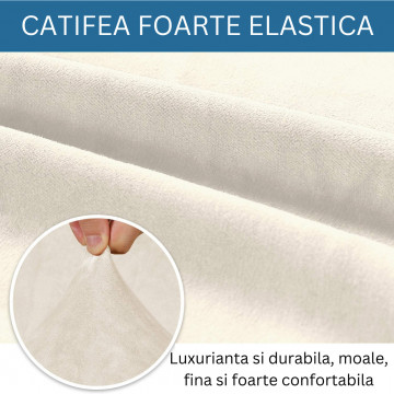 descriere material culoare crem