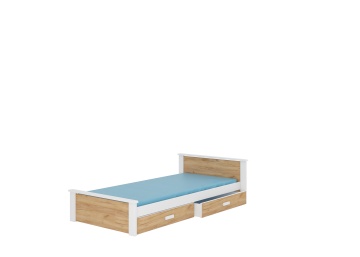 Pat copii ADRK ALDEX – 80x180 cm – 86 – fotografie de catalog a modelului – fotografie suplimentară de catalog