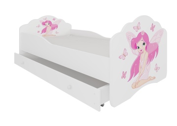 Pat copii ADRK CASIMO – 80x160 cm – Varianta 2 – fotografie de catalog a modelului