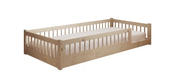 Pat copii ADRK Dori – 90x200 cm – cu somieră inclusă – Pin – SKU CH-DOR-P-200
