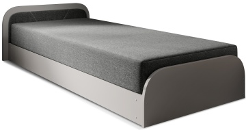 Pat ELTAP Parys GR, 80x190 cm, gri, Sawana 21 BONELL INTEGRATĂ – vedere suplimentară a modelului – cadru alternativ al produsului