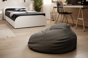 Pat ELTAP Parys W, 80x190 cm, gri închis, Sawana 05 BONELL INTEGRATĂ – prezentare vizuală a designului – cadru alternativ al produsului