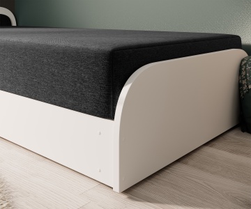 Pat ELTAP Parys W, 80x190 cm, negru, Sawana 14 BONELL INTEGRATĂ – imagine de prezentare din galeria produsului – cadru alternativ al produsului
