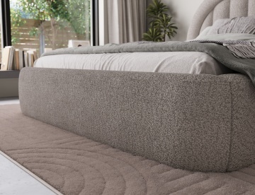 Pat tapițat ELTAP Tapedo Bed, 180x200 cm, bej, Royal 18 – prezentare a produsului dintr-un alt cadru