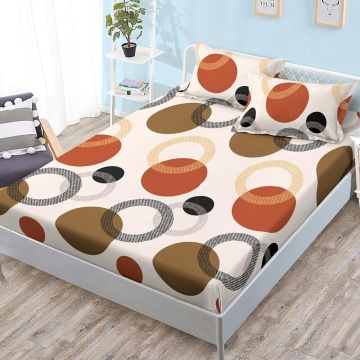 Set cearceaf cu elastic + 2 fețe de pernă, 3 piese, policoton, G-88
