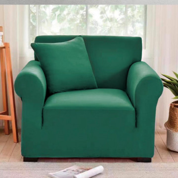 husa fotoliu culoare verde