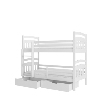Pat copii ADRK ADA – 80x180 cm – Alb – fotografie de catalog a modelului