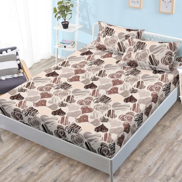 Set cearceaf cu elastic + 2 fețe de pernă, 3 piese, policoton, G-109