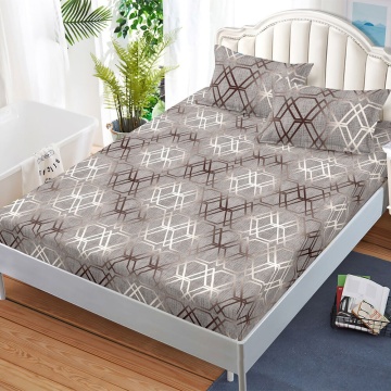 Set cearceaf cu elastic + 2 fețe de pernă, 3 piese, policoton, G-142