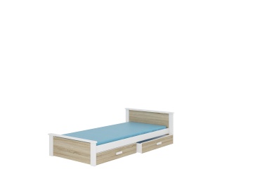 Pat copii ADRK ALDEX – 80x180 cm – 86 – prezentare vizuală