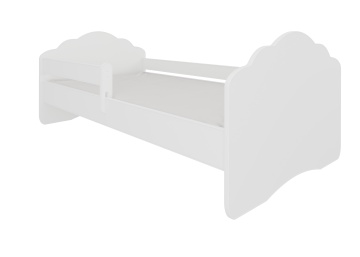 Pat copii ADRK CASIMO – 70x140 cm – Alb – fotografie de catalog, imagine 100649247