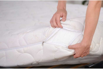 Pat rabatabil dublu Nova Queen Bed 150x200 cm, somieră inclusă, fără tăblii tapițate – imagine reprezentativă a produsului