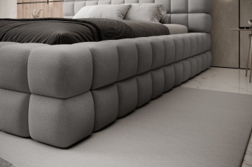 Pat tapițat ELTAP Dizzle Bed, 160x200 cm, gri, Touch 03 – prezentare alternativă a modelului