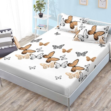 Set cearceaf cu elastic + 2 fețe de pernă, 3 piese, policoton, G-103