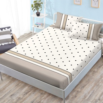 Set cearceaf cu elastic + 2 fețe de pernă, 3 piese, policoton, G-126