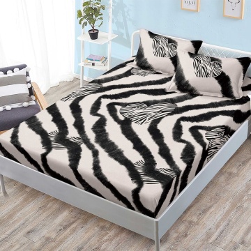 Set cearceaf cu elastic + 2 fețe de pernă, 3 piese, policoton, G-287