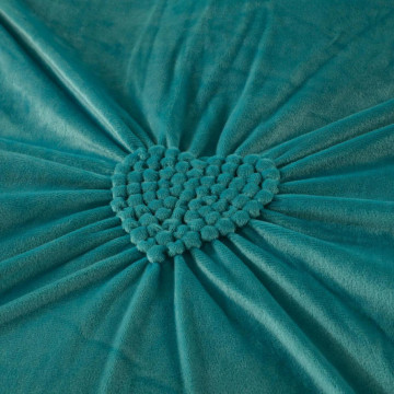 lenjerie de pat de culoare turquoise