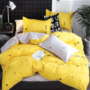 Lenjerie Finet 6 Piese Galben | Yellow Star Dream | Johnny Home