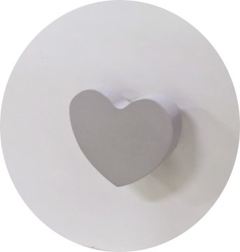 Pat copii ADRK EMKA Gray White – 80x160 cm – Alb – vedere suplimentară a modelului