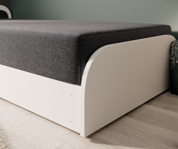 Pat ELTAP Parys W, 80x190 cm, gri închis, Sawana 05 BONELL INTEGRATĂ – fotografie suplimentară de catalog – cadru alternativ al produsului