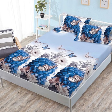 Set cearceaf cu elastic + 2 fețe de pernă, 3 piese, policoton, G-260