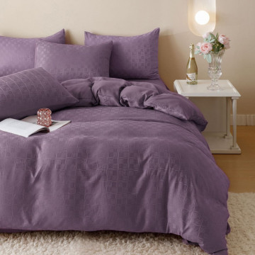 lenjerie de pat cu tesatura tip jacquard