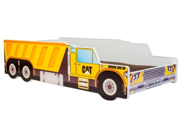 Pat copii ADRK CONSTRUCTION CAR – 70x140 cm – fotografie de catalog a modelului