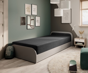 Pat ELTAP Parys GR, 80x190 cm, negru, Sawana 14 BONELL INTEGRATĂ – prezentare a produsului dintr-un alt cadru