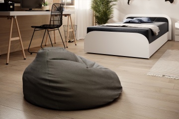 Pat ELTAP Parys W, 80x190 cm, gri închis, Sawana 05 BONELL INTEGRATĂ – prezentare vizuală a designului