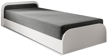 Pat ELTAP Parys W, 80x190 cm, gri, Sawana 21 BONELL INTEGRATĂ, CU LADĂ, SKU BE-PA-LT-W-21SA