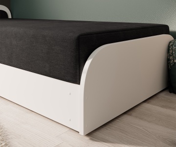 Pat ELTAP Parys W, 80x190 cm, negru, Alova 04 BONELL INTEGRATĂ – imagine de prezentare din galeria produsului – cadru alternativ al produsului
