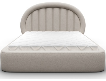 Pat tapițat ELTAP Tapedo Bed, 160x200 cm, bej, Xillar 18 – vedere generală a produsului