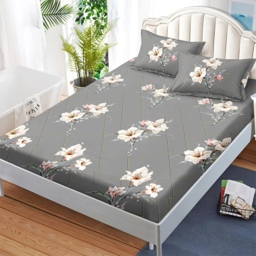 Set cearceaf cu elastic + 2 fețe de pernă, 3 piese, policoton, G-211