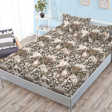 Set cearceaf cu elastic + 2 fețe de pernă, 3 piese, policoton, G-257