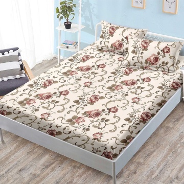 Set cearceaf cu elastic + 2 fețe de pernă, 3 piese, policoton, G-291