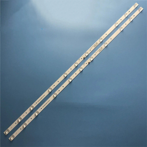 Set barete led TCL THOMSON Toshiba 43 inch GIC43LB32_3030F2.1D_V1.0 4C-LB4311-HR01J, 43D6 2 x 11 led, 6V, 804mm