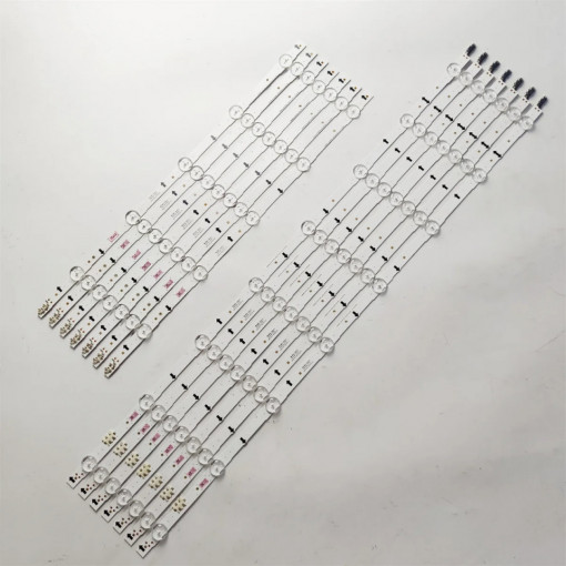 Set barete led tv Samsung 60 inch D4GE-600DCA-R2 + D4GE-600DCB-R2; 7 x 13 led 3V 1290mm