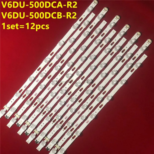 Set barete led tv Samsung 50 inch V6DU-500DCA-R2, V6DU-500DCA-R2, 6 x (6+7) led