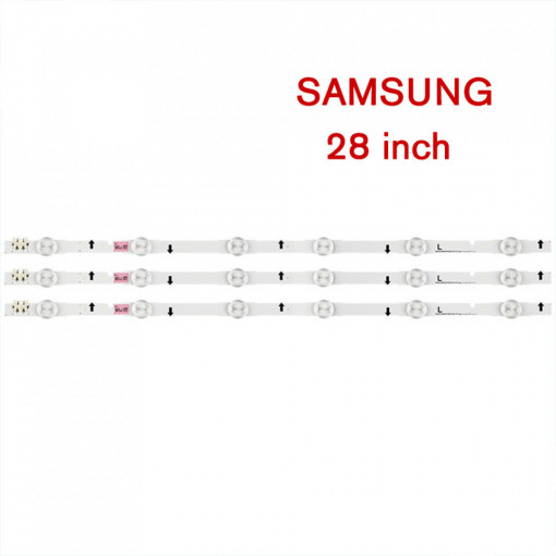 Set barete led Samsung 28 inch UE28J4100 D4GE-280DC0-R1 D4GE-280DC0-R2 3 barete x 6 led