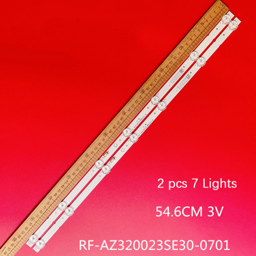 Set barete led tv Allview , Skyworth 32inch RF-AZ320023SE30-0701 A4 A3; 2 x 7 led, 3V, 545mm