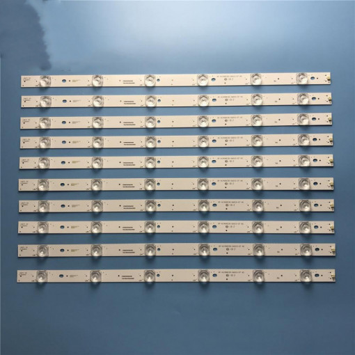 Set barete led Sharp 49 inch RF-AJ490E30-0601S-07 A0, AJ490E32 02 A2, 10*6led