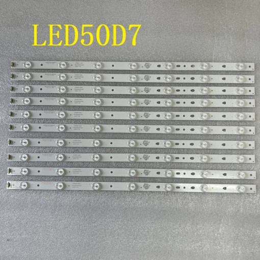 Set barete led TV JVC 50 inch - LT-50E73 LED50D7-ZC14-01(B) 10 x 7 led, 3V, 510 mm
