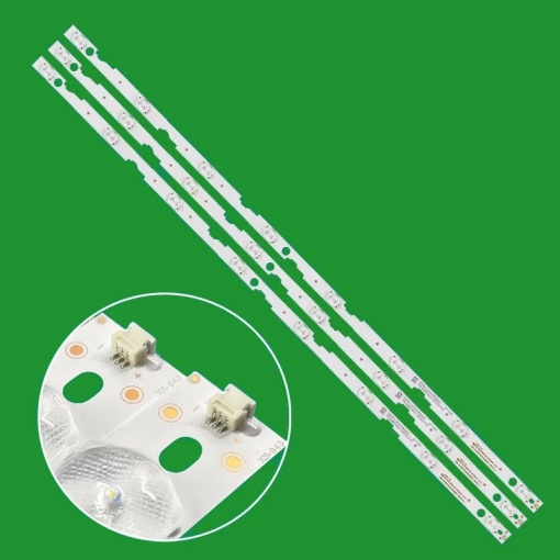 Set barete led tv Sharp 40 inch RF-AJ400S30-0801S-12 A1 CRH-P40KP35350308667-REV1.5 3 x 8 led, 3V, 785 mm