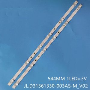 Set barete led tv Hisense 32 inch HZ32H30D JL.D31561330-003AS-M_V02; 2*6led 3v 544mm - Img 1